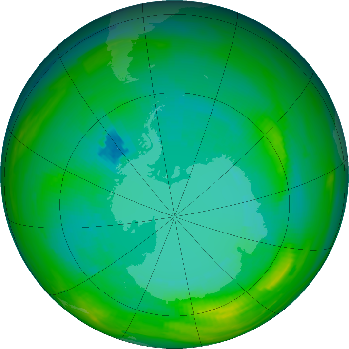 Ozone Map 1979-08-24